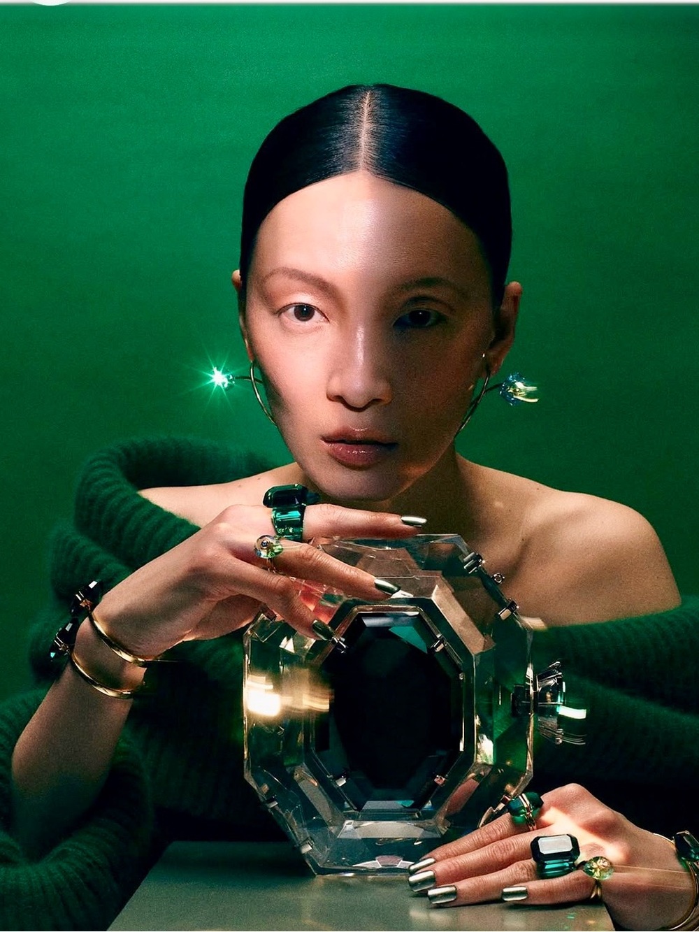 Swarovski Lucent Bangle - Picture 11 of 13